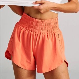 Outdoor Voices Women's Coral Athletic Shorts NWT M